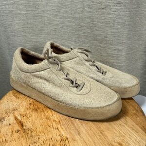 Yeezy Season 6 Crepe Sole Suede Leather Tan Beige Sneakers Mens 42 US 9